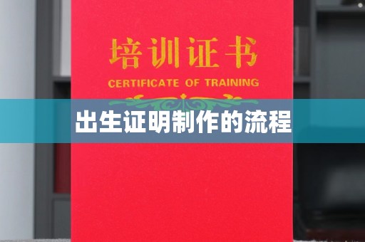 海珠出生证明制作的流程